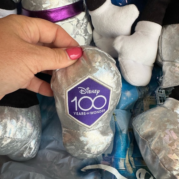 Walt Disney World 100 Years of Wonder Mickey and Minnie Plush. NWT. - Picture 3 of 7